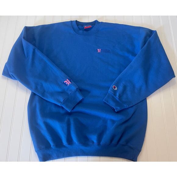 Vintage Champion Baskin Robbins Ice Cream Embroidered Sweatshirt Adult Large - Picture 1 of 10